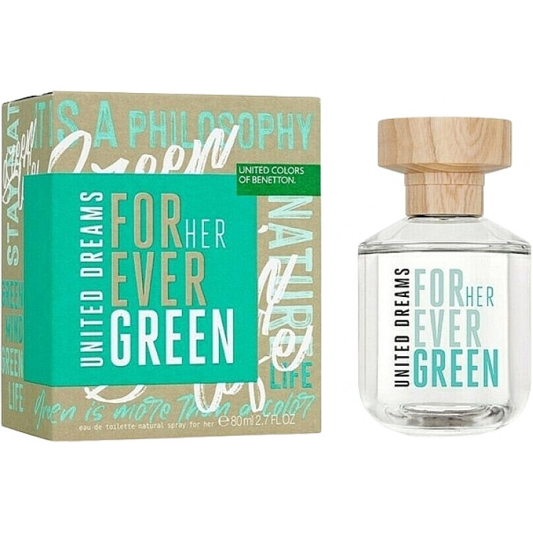 Benetton United Dreams Forever Green Her